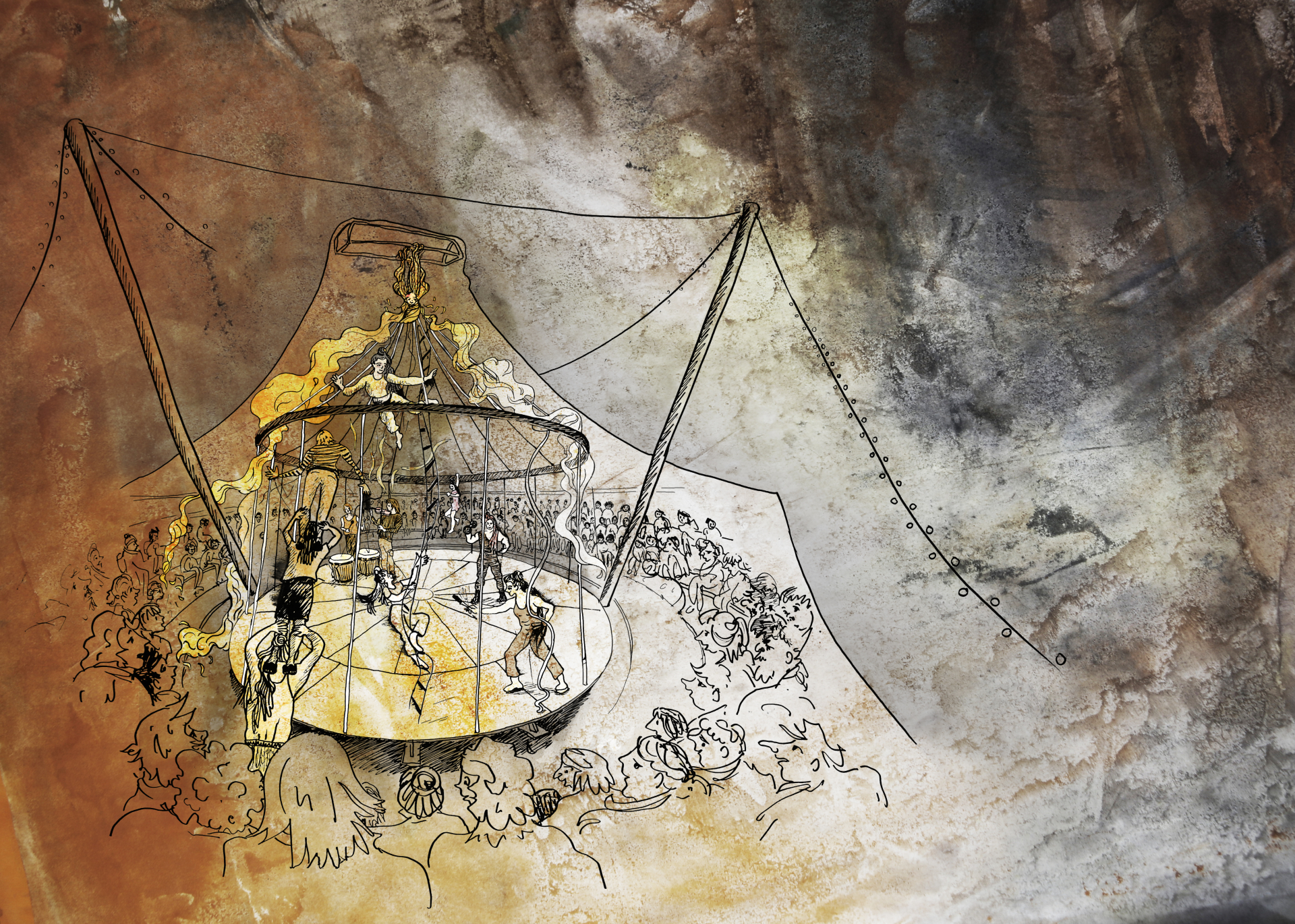 Illustration [NUIT DU CIRQUE]�PLUME